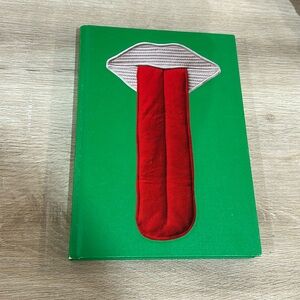 RARE Interior design Coffee Table Book! Hardcover! Lips red tongue statement